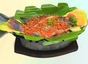 Steamed Pla-pla with Garlic Butter Sauce