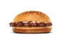 Flame-Grilled BBQ Hamburger