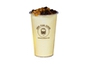 Banana Milk With Black And Honey Pearls