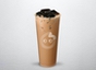 Grass Jelly Milk Tea