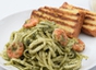 Linguine in Pesto Sauce with Seafood