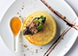 Goya and Chocnut Ganache Pancake