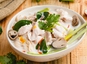 Chicken with Lemongrass Coconut Soup