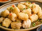 Squid Stir-fried with Garlic & Peppercorns