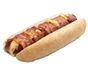 Hot Dog with Bacon and Cheese