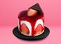 Strawberry Blush Crunch Cake 
