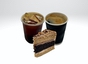 2 Sets Americano With Sliced Cake