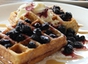 Mixed Berries Liege Waffles