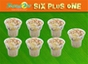 6+1 Chicken Macaroni Salad (160 Grams Free)