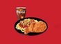 1 Pc Spicy Fried Chicken with Spaghetti