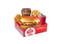 Bacon Mushroom Melt Whattabox with Coke